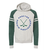 Fund A Hawk Hockey Raglan Adult Hoodie Mirage 97CR