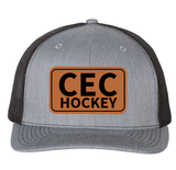 CEC Hockey Leather Patch Hat