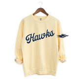 Fund A Hawk Retro Butter Hockey Crewneck Sweatshirt