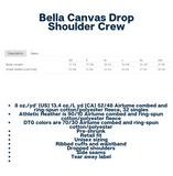 Fund A Hawk Mirage Drop Shoulder Crew Sweatshirt 3945