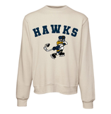 Fund A Hawk Drop Shoulder Crew Sweatshirt 3945