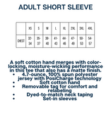 Pink Flamingo Classic Adult/Youth Short Sleeve Sport Tee ST420