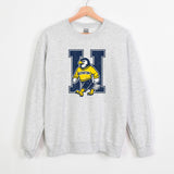 Hermantown PTO Adult Sweatshirt 18000/18500 Walking Hawk