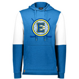 Esko Hockey Adult Color Block Hoodie Royal Logo