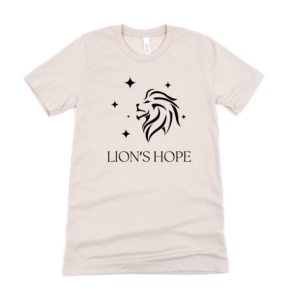 Lion's Hope Adult Tee Dust