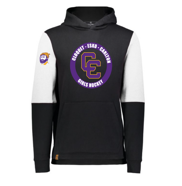 CEC Adult Color Block Hoodie Girls Hockey