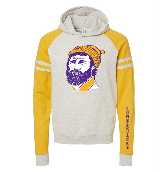 CEC JACKS Raglan Adult Hoodie 97CR Yellow