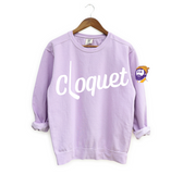 CEC Hockey Light Purple Crewneck Sweatshirt