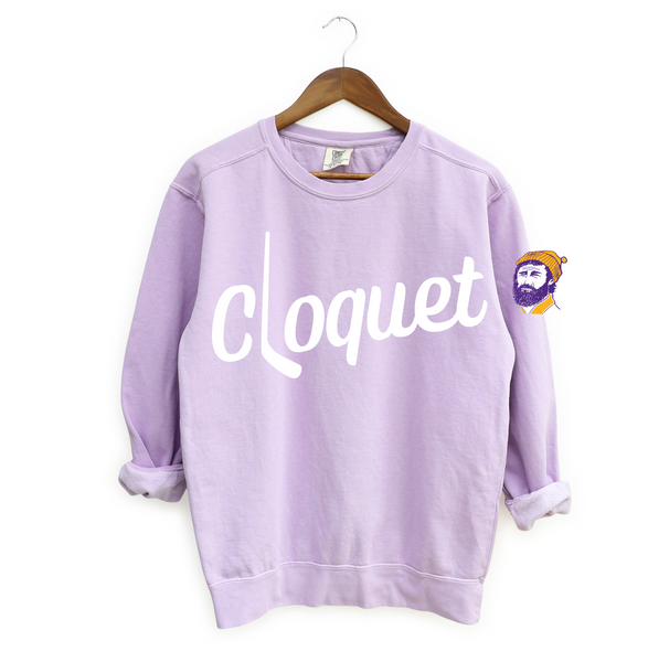 CEC Hockey Light Purple Crewneck Sweatshirt