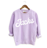 CEC Hockey Jacks Light Purple Crewneck Sweatshirt