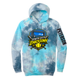 Zenith City Tournament Adult Hoodie PC146 Tie Dye Lagoon