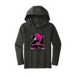 Pink Flamingo Classic Youth Long Sleeve Tee w/ Hood DT139Y