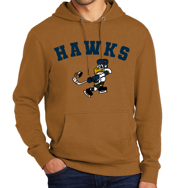 Retro Hockey Hoodie Unisex Logo