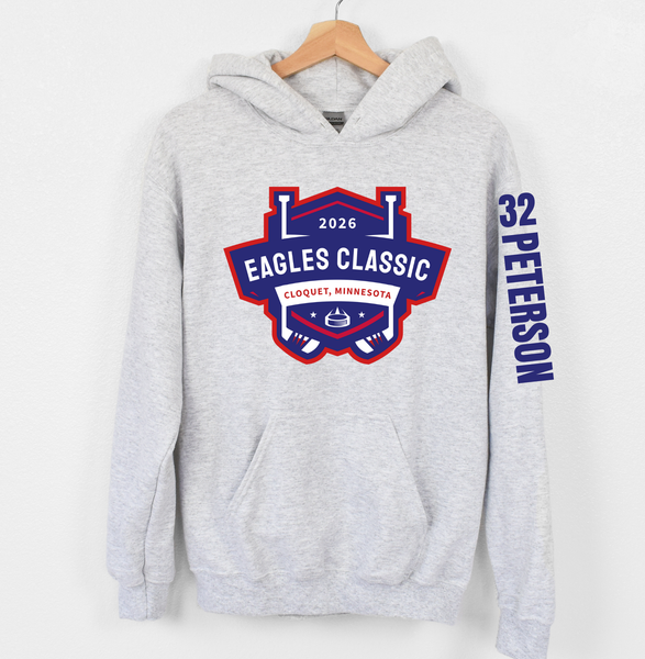 Eagles Classic Youth Hoodie PC90YH Ash