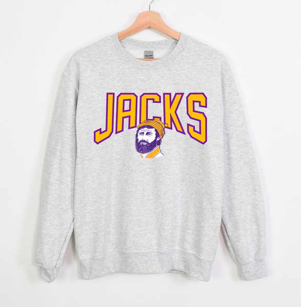 CEC JACKS Adult Sweatshirt Layered 18000 Ash Grey