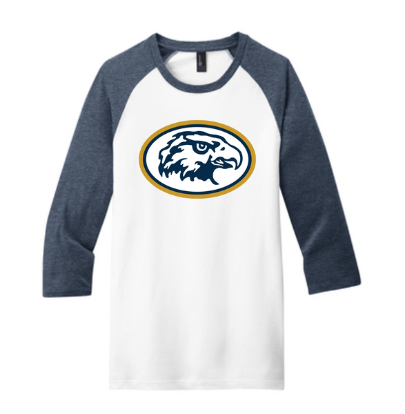 PTO Adult 3/4 Sleeve Raglan Logo DT6210