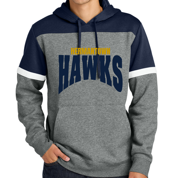 PTO Unisex Colorblock Hoodie TEXT STF205
