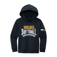 Hermantown Softball Youth Hoodie DT6100Y Navy