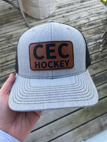 CEC Hockey Leather Patch Hat