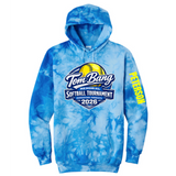 Tom Bang Memorial Tournament Adult Hoodie PC144 Tie Dye Blue