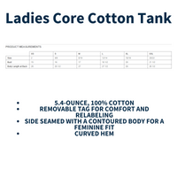 Hermantown Soccer Ladies Cotton Tank LPC54TT