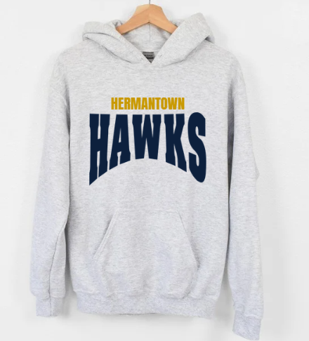 Hermantown Softball Adult Sweatshirt 18000/18500 Two Tone