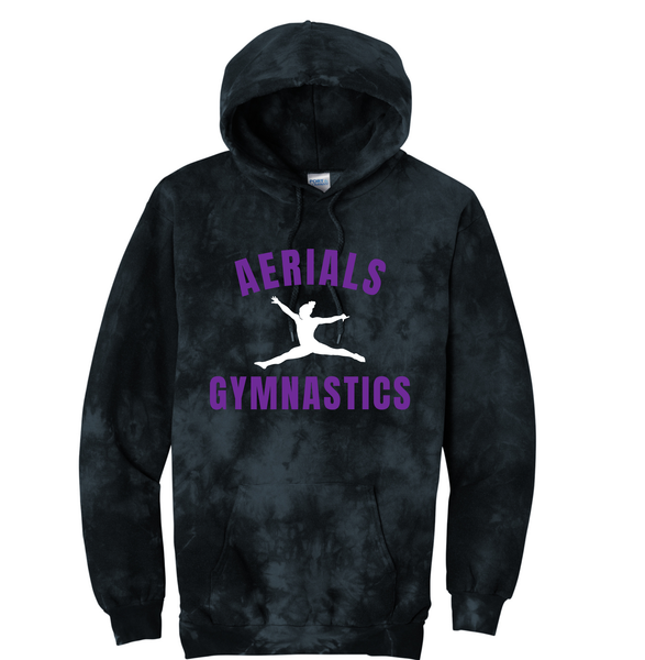 Duluth Aerials Tie-Dye Hoodie PC144 Black