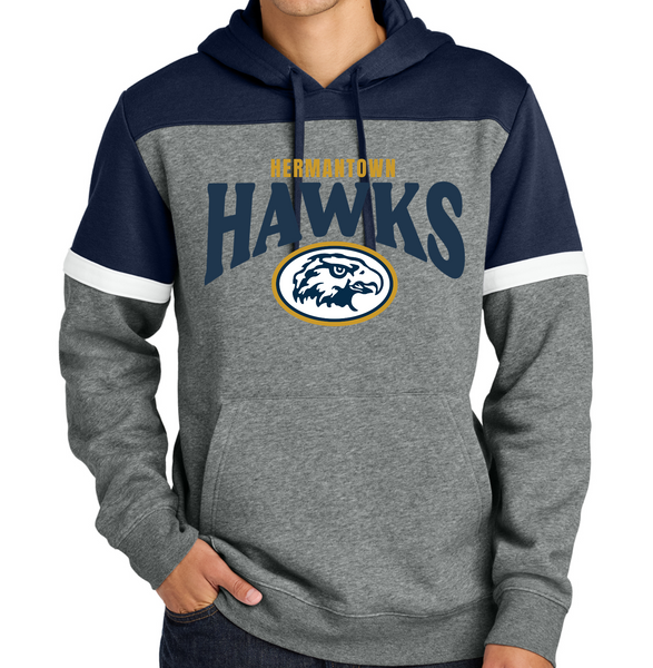 PTO Unisex Colorblock Hoodie Full Logo STF205