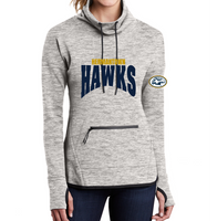 PTO Cowl Neck Women's Text Logo Sweatshirt LST280