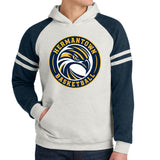 HYB Hawks Raglan Adult Hoodie 97CR Navy New Logo