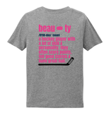 Beauty Battle Youth Tee DT108Y Frost Gray