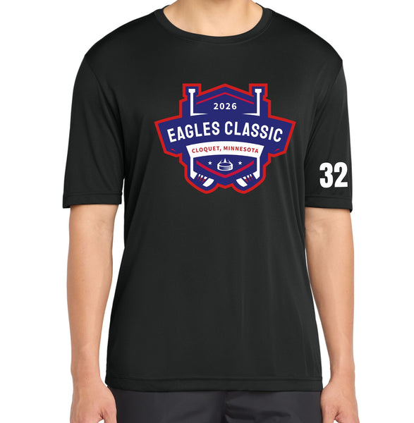 Eagles Classic Adult/Youth Short Sleeve Sport Tee ST350