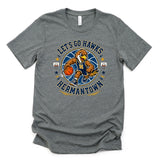 HYB Adult Tee DM108 Frost Gray Hawk