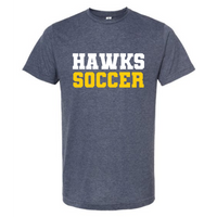 Hawks Soccer Adult Tee 3001