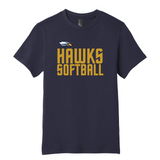 Hermantown Hawks Softball Youth Tee DT6000Y