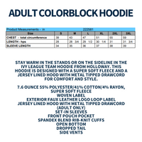 CEC Adult Color Block Hoodie Girls Hockey