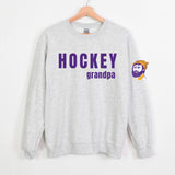 CEC Hockey Grandpa Adult Sweatshirt 18000 Ash Grey