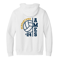 Hermantown Volleyball Hoodie Adult and Youth Personalized PC90H