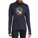 HYB Cowl Neck Women's Sweatshirt LST280 New Logo