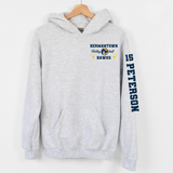 Hermantown Volleyball Personalized Sweatshirt Ash Grey Adult