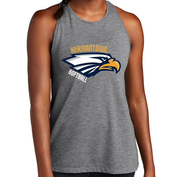 Hermantown Softball Adult Racerback Tank LST402