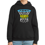 HYB YOUTH Neon Hoodie 18500B Black