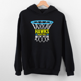 HYB Adult Neon Hoodie 18500 Black