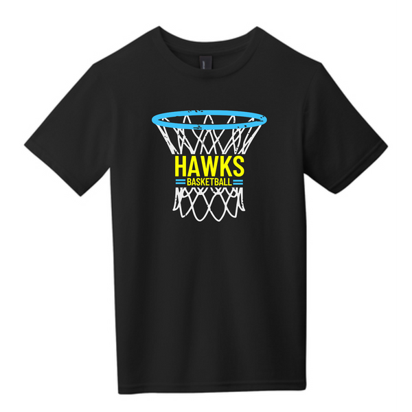HYB Youth Tee DT6000Y Neon Net Black
