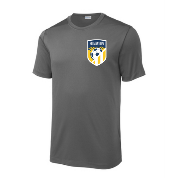 Hermantown Soccer Adult Short Sleeve Sport Tee