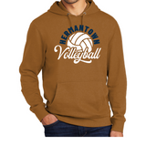 Hermantown Volleyball District Hoodie Unisex Curved Cursive