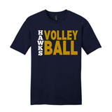 Hermantown Volleyball Youth Short Sleeve Tee DT6000Y