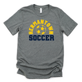 Hermantown Soccer Adult Tee 3001 Block