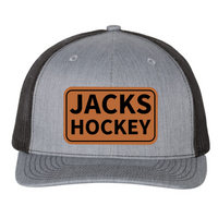 Jacks Hockey Leather Patch Hat