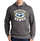 PTO Adult Hoodie Hermantown Hawks LOGO ST254